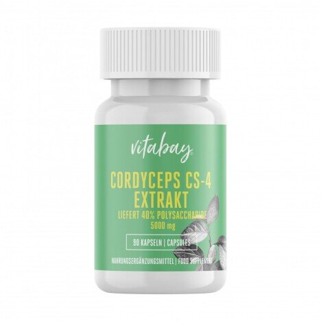 Vitabay Cordyceps Extract CS-4 - 5000 mg 90 capsule Vegan